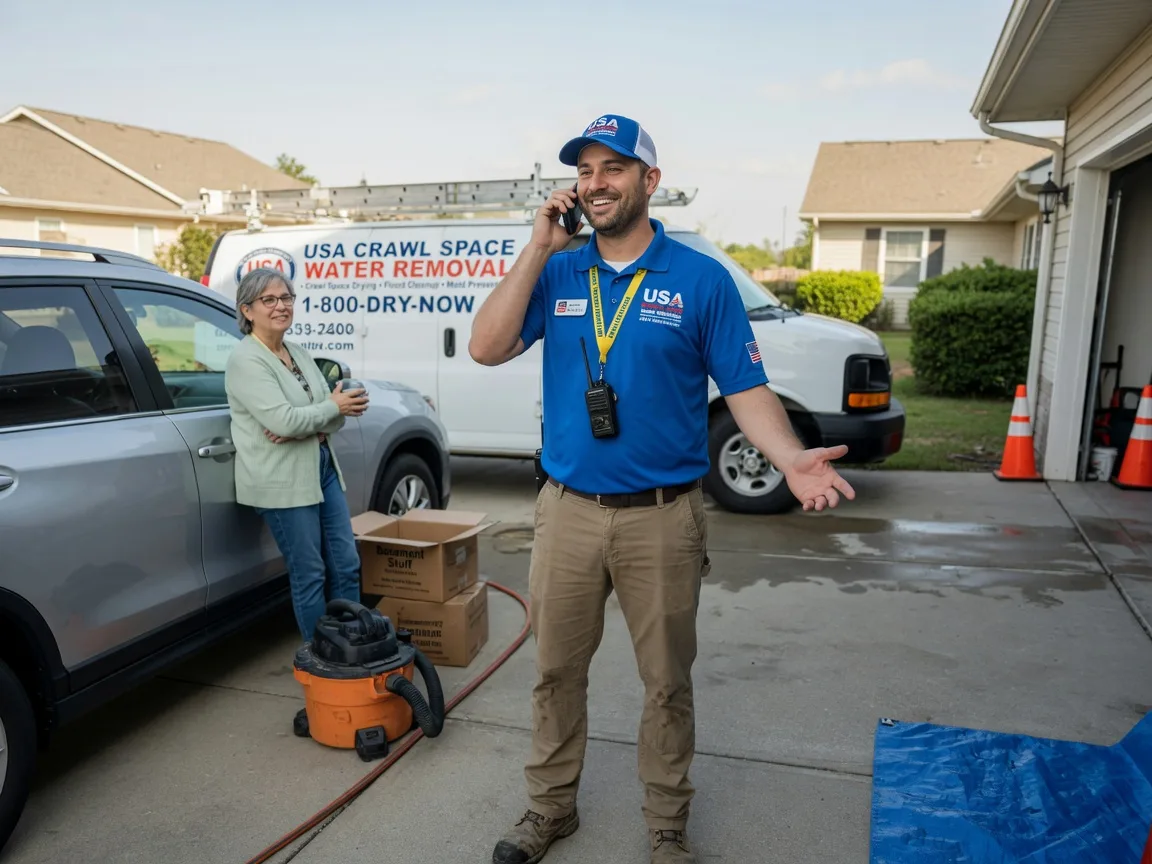 Crawl Space Water Removal Hatfield, AR FAQs
